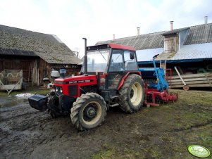 Zetor 7745 Turbo + Lemken Hassia DKA 3000