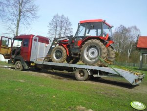 Zetor 7745 Turbo + Quicke 540