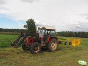 Zetor 7745 TURBO + Samasz Z-410