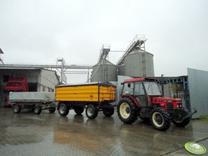 Zetor 7745 Turbo + Wielton + Sanok D47