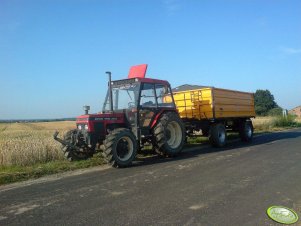 Zetor 7745 Turbo + Wielton