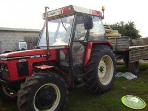 Zetor 7745 Turbo + wywrotka