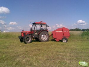 Zetor 7745 + Wegler RP12