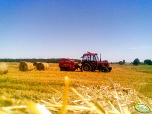 Zetor 7745 + Welger RP12