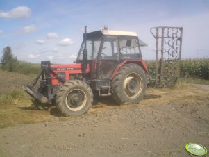 Zetor 7745 + włóka