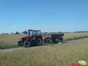 Zetor 7745 z przyczepa 