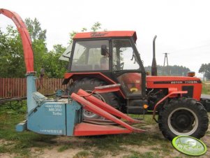 Zetor 7745+Mengele 350 Turbo