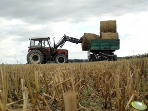 Zetor 7745SL & Quicke 620