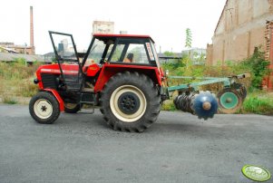 Zetor 8011 + brona talerzowa Forschritt B 352/2