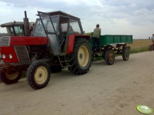 Zetor 8011 + przyczepa