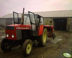 Zetor 8011 + siewnik