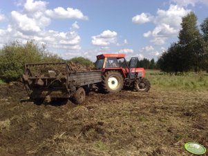 Zetor 8045 Crystal + rozrzutnik