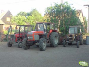 Zetor 8045, Massey Ferguson 255 i Ursus C-330