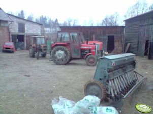 Zetor 8045, Massey Ferguson 255 i Ursus C-330