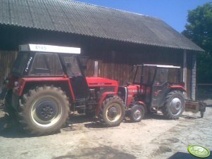 Zetor 8145 i MF 255