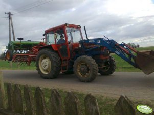 Zetor 8145 + Knoche + Amazone D-7 Super-S