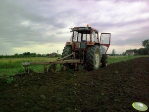 Zetor 8145 + pług 4-skibowy