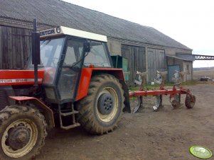 Zetor 8145 + pług Kverneland