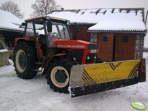 Zetor 8145 + pług śnieżny