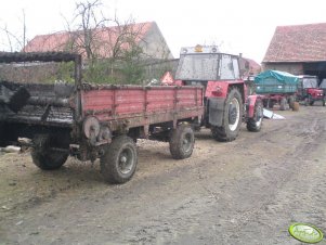 Zetor 8145 + rozrzutnik