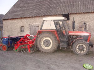 Zetor 8145 + zestaw uprawowo-siewny