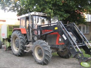 Zetor 8245 + Claas Rollant