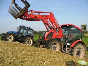 Zetor 8441 & NH TL100