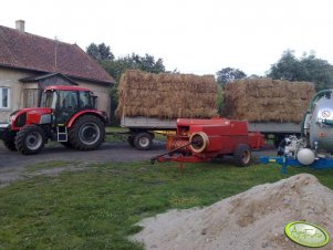 Zetor 8441 Proxima + 2 przyczepy 