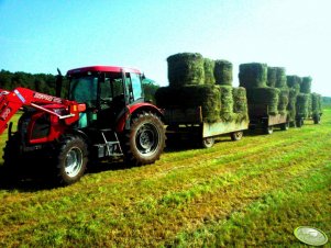 Zetor 8441 + przyczepy