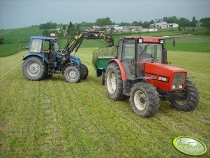 Zetor 8540 i Pronar 1025