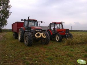 Zetor 8540 & New Holland M135