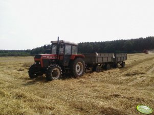 Zetor 9245 + 2 przyczepy,