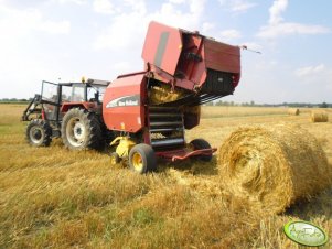 Zetor 9245 + New Holland BR740