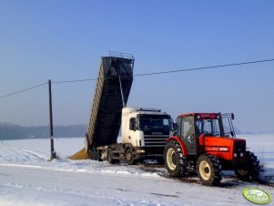 Zetor 9540 i Scania