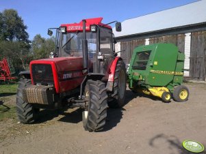 Zetor 9540 + JD 570