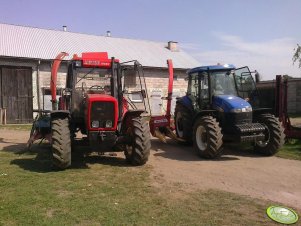 Zetor 9540 & NH TD5050