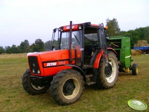 Zetor 9540 + prasa JD 545