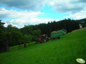 Zetor 9641 Forterra + Samozbierająca