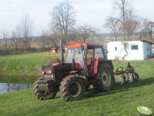 Zetor Crystal 12045 + Pług 4-skibowy