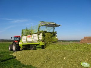 Zetor Fortera 125 + Claas K28