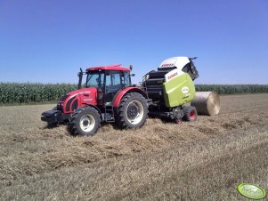 Zetor Forterra 11441 + Claas Variant 360 RC