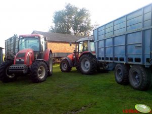 Zetor Forterra 11441 + Cynkomet  & Same Silver 105 + T-088