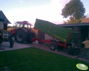 Zetor FORTERRA 11441 + przyczepa PRONAR T671