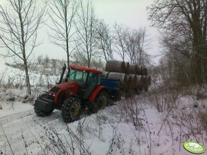 Zetor Forterra 11441 + przyczepy z sianem