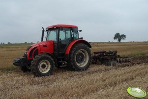 Zetor Forterra 11441 z broną talerzową 