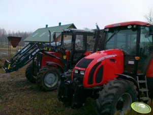 Zetor Forterra 115 + Belarus 820