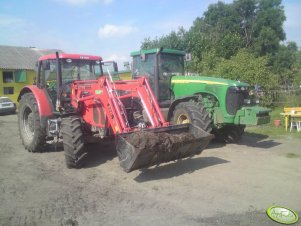 Zetor Forterra 115 i John Deere 8220