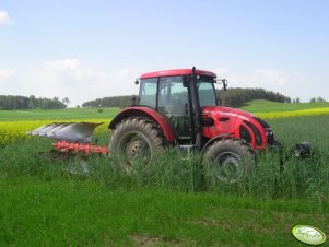 Zetor Forterra 115 + Kuhn 4-skibowy