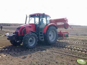 Zetor Forterra 115 + zestaw uprawowo siewny Agro-Masz + Famarol
