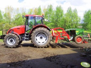 Zetor Forterra 115 + zestaw uprawowo siewny